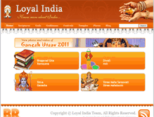 Tablet Screenshot of loyalindia.com